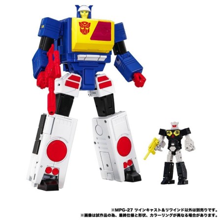 Takara Transformers T-Spark MPG-27 Twincast & Rewind