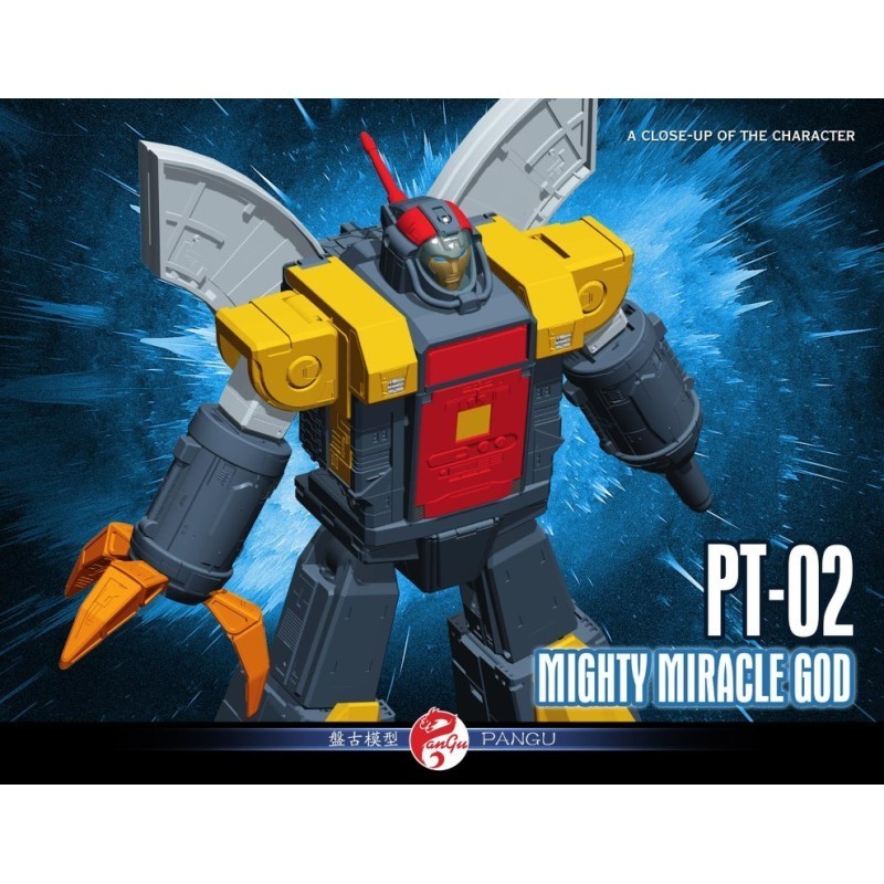 Pangu Toys PT-02 Mighty Miracle God - Reissue
