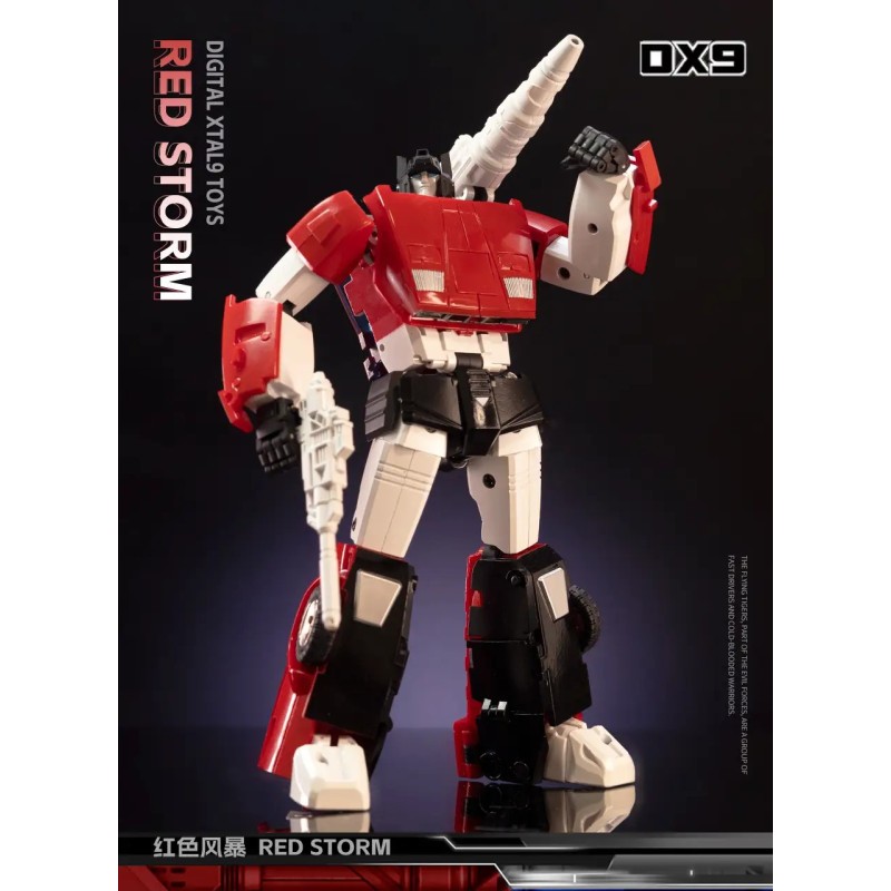 DX9 Toys D21 Red Storm - Second Edition